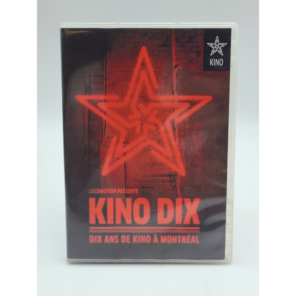 Kino Dix Coffret DVD Dix Ans de‎ Kino à Montréal 36 Courts Métrages Quebec VG